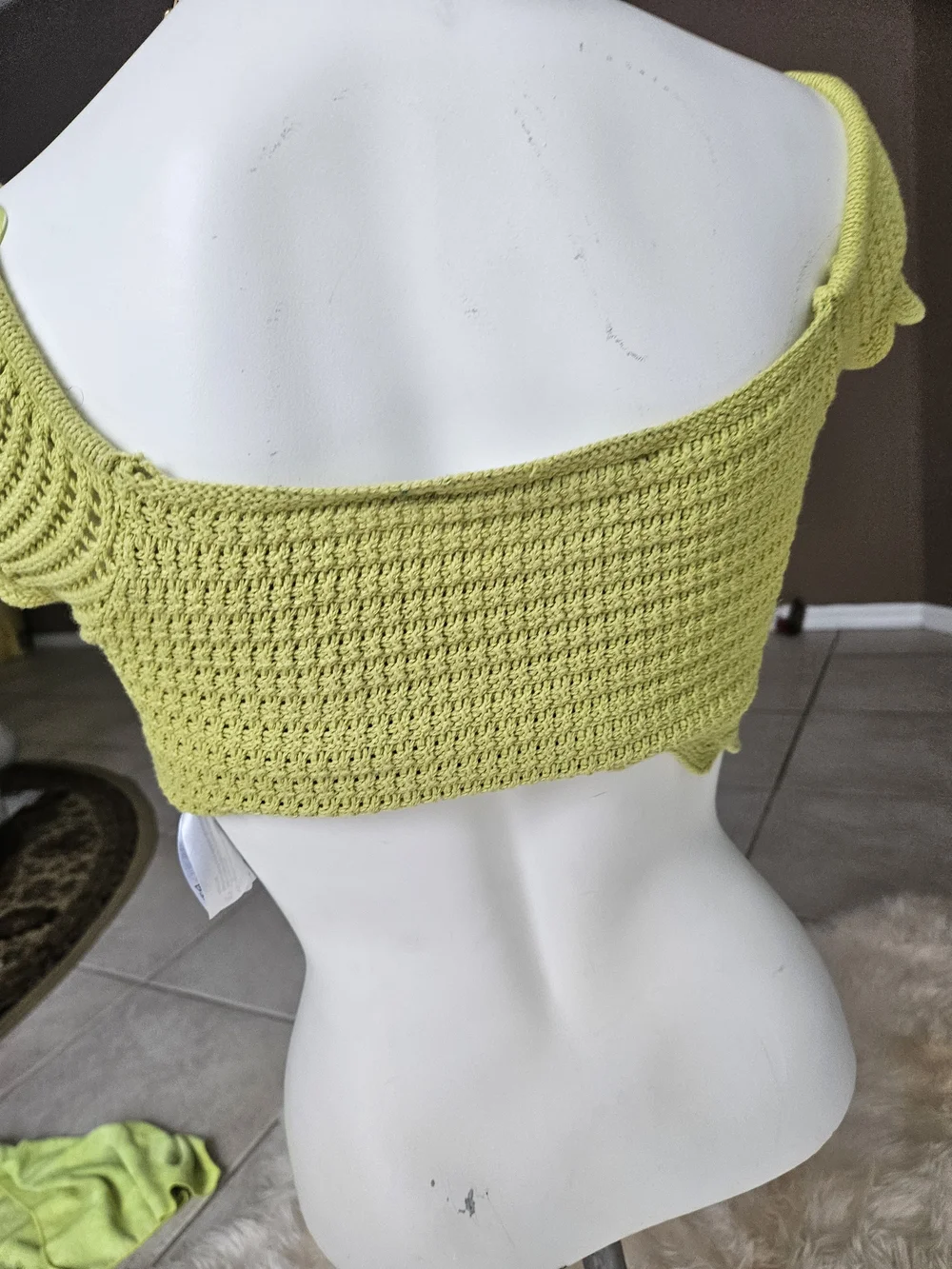 Zara cropped crochet